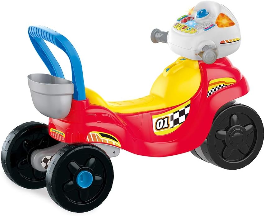 VTech 3-in-1 Ride with Me Motorbike Interactive Toy with Music