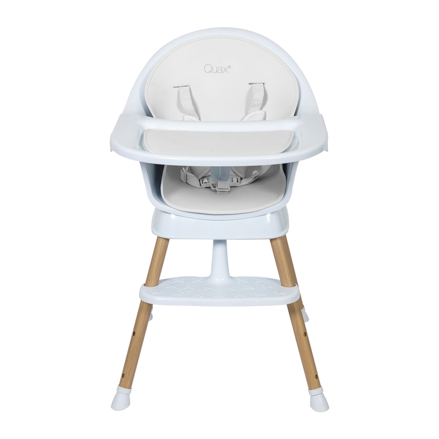 Quax Ultimo 3 Luxe Highchair White Natural