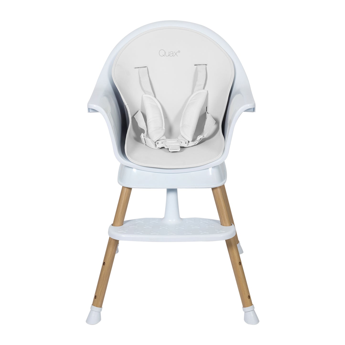 Quax Ultimo 3 Luxe Highchair White Natural