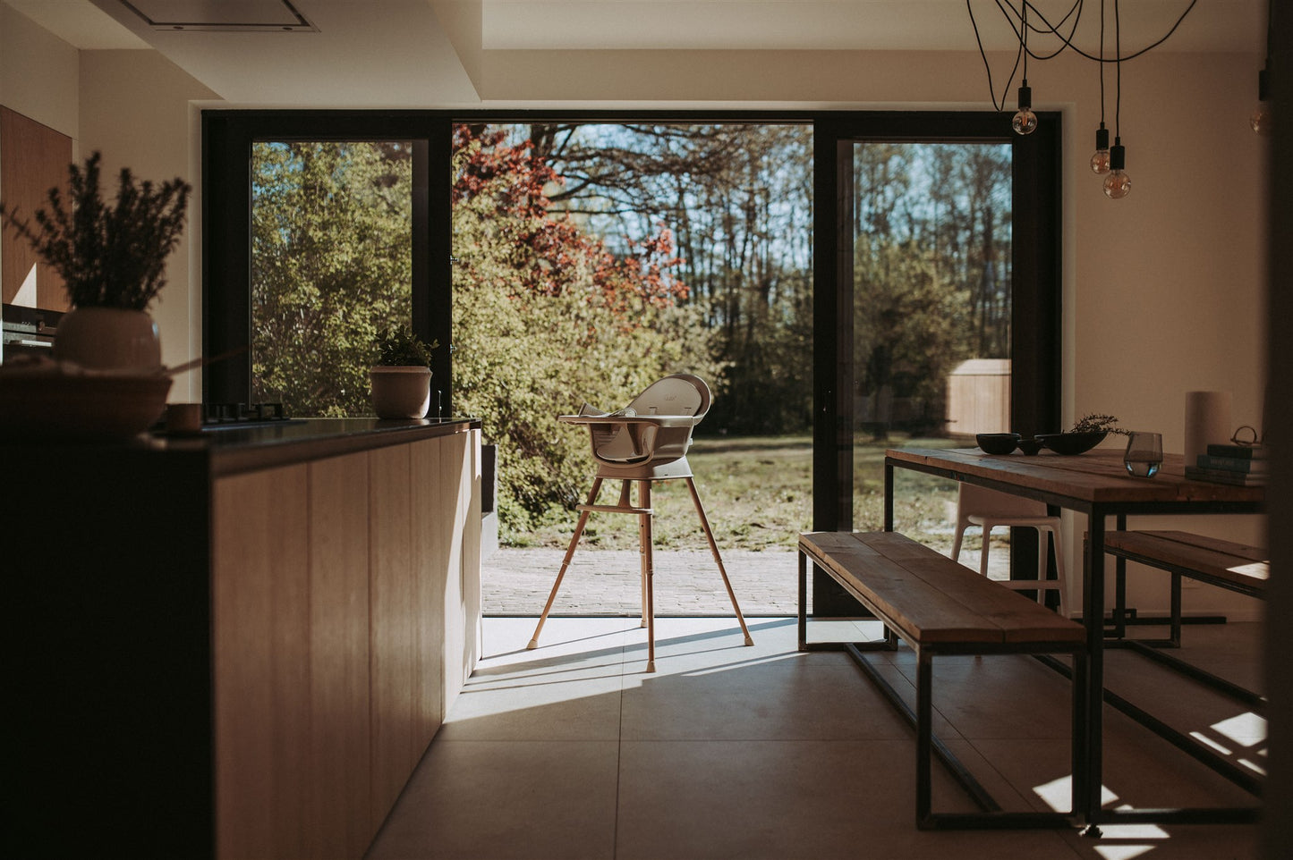 Quax Ultimo 3 Luxe Highchair Clay Natural