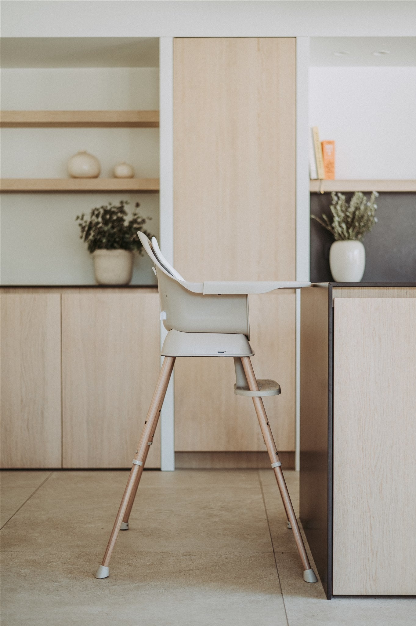 Quax Ultimo 3 Luxe Highchair Clay Natural
