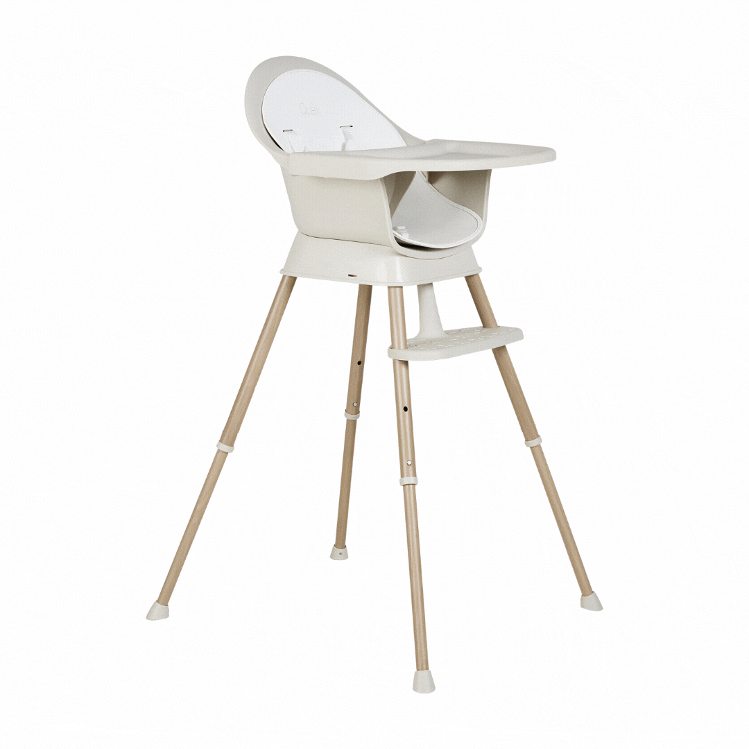 Quax Ultimo 3 Luxe Highchair Clay Natural