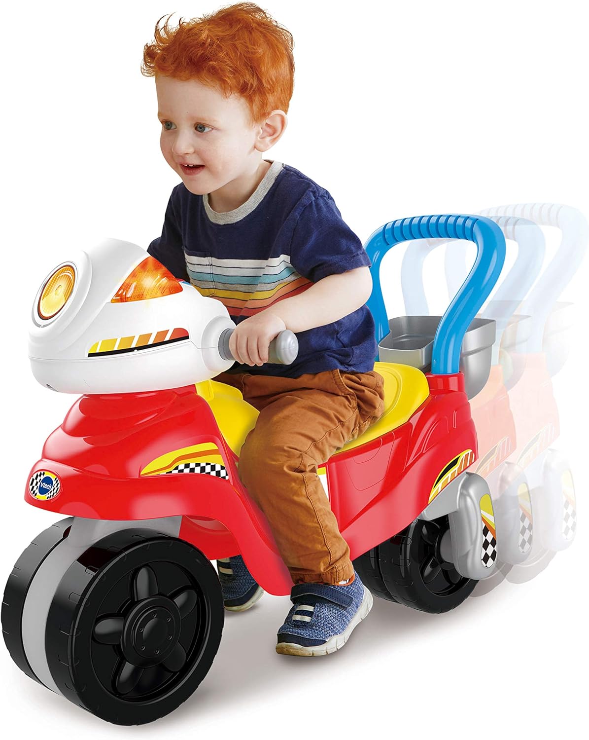 VTech 3-in-1 Ride with Me Motorbike Interactive Toy with Music
