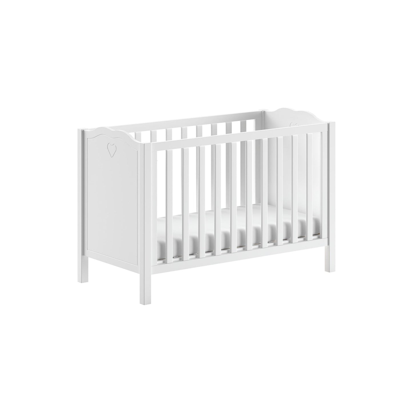 VIPACK JAXX AMORI cot 120 x 60cm white