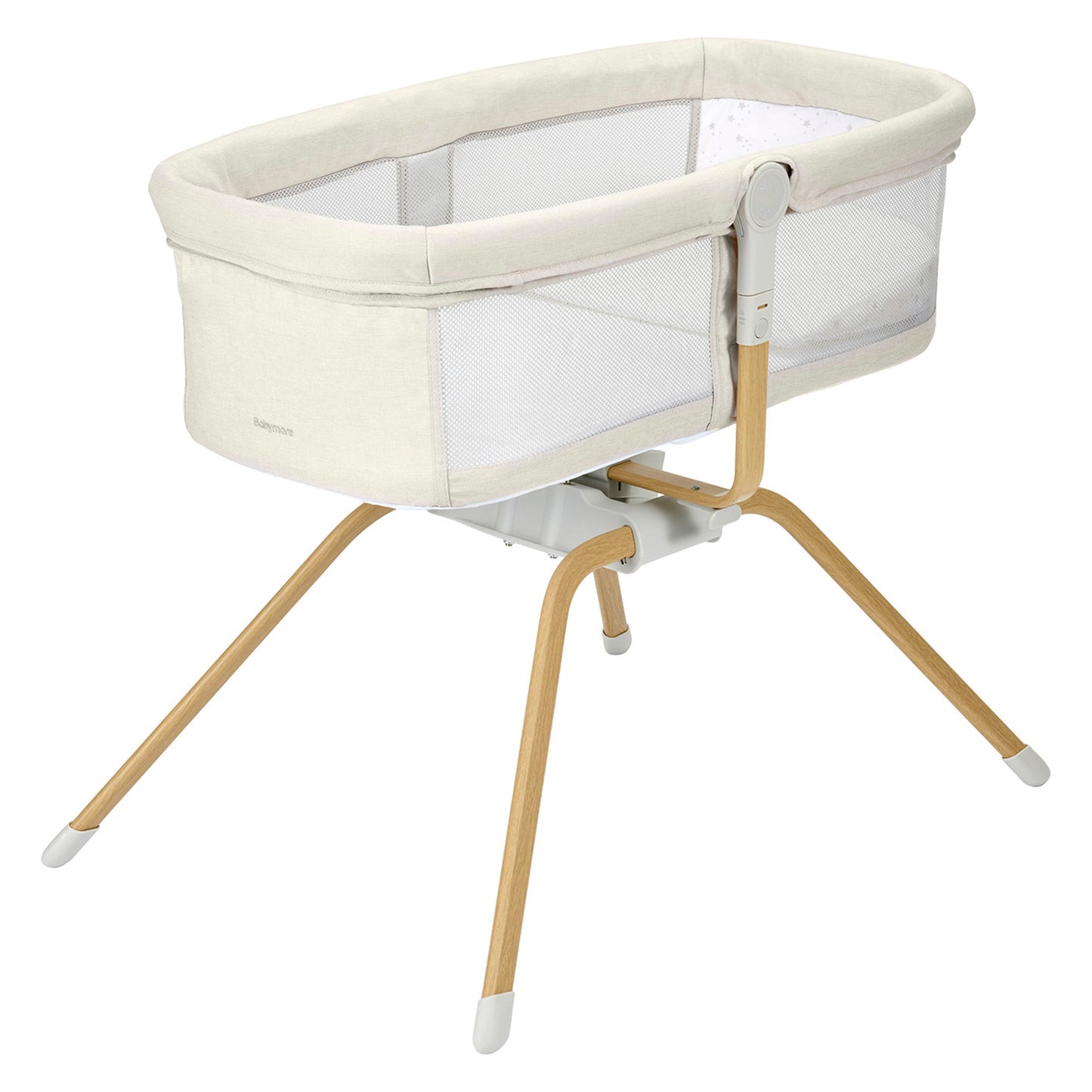 Babymore Air Motion Gliding Crib Cream