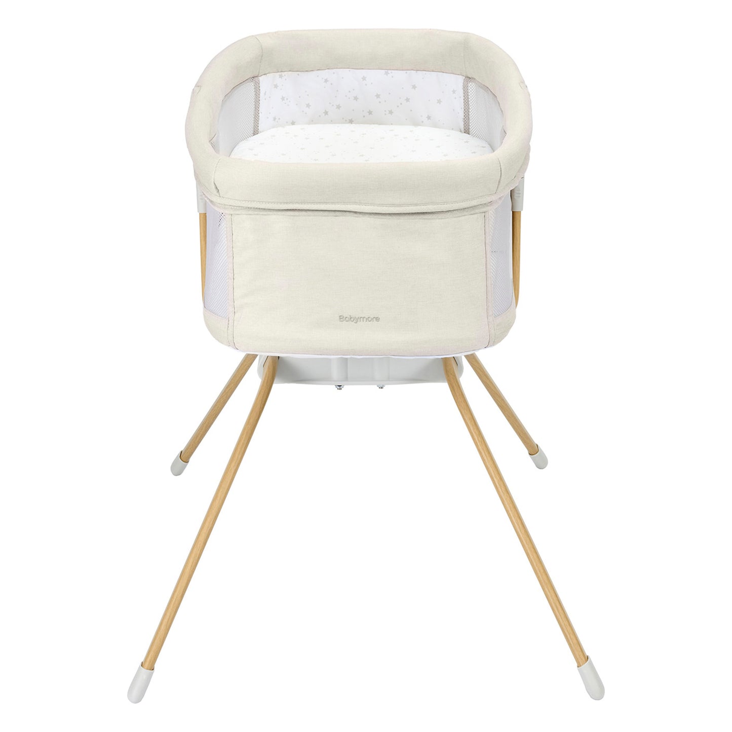 Babymore Air Motion Gliding Crib Cream