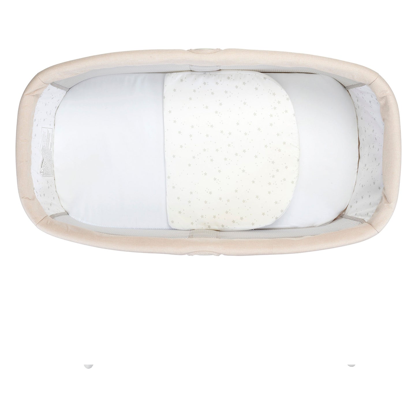 Babymore Air Motion Gliding Crib Cream