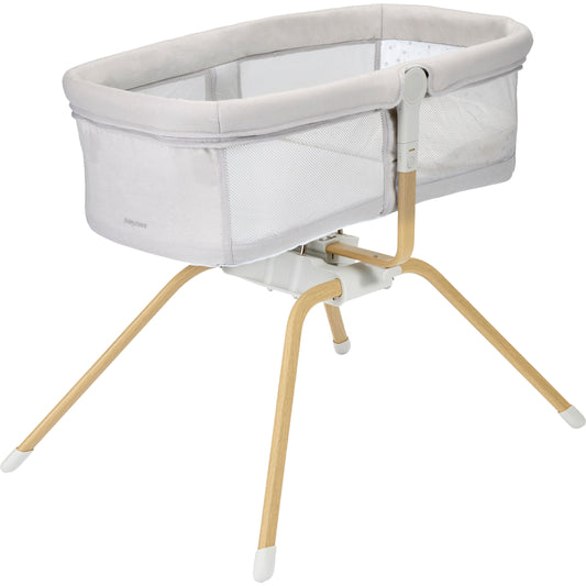 Babymore Air Motion Gliding Crib Grey