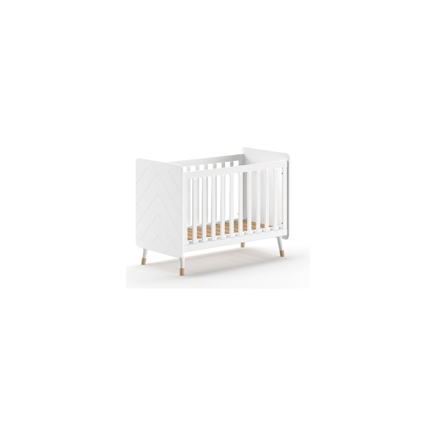 JAXX BILLY 3 piece room set white with 2 door wardrobe