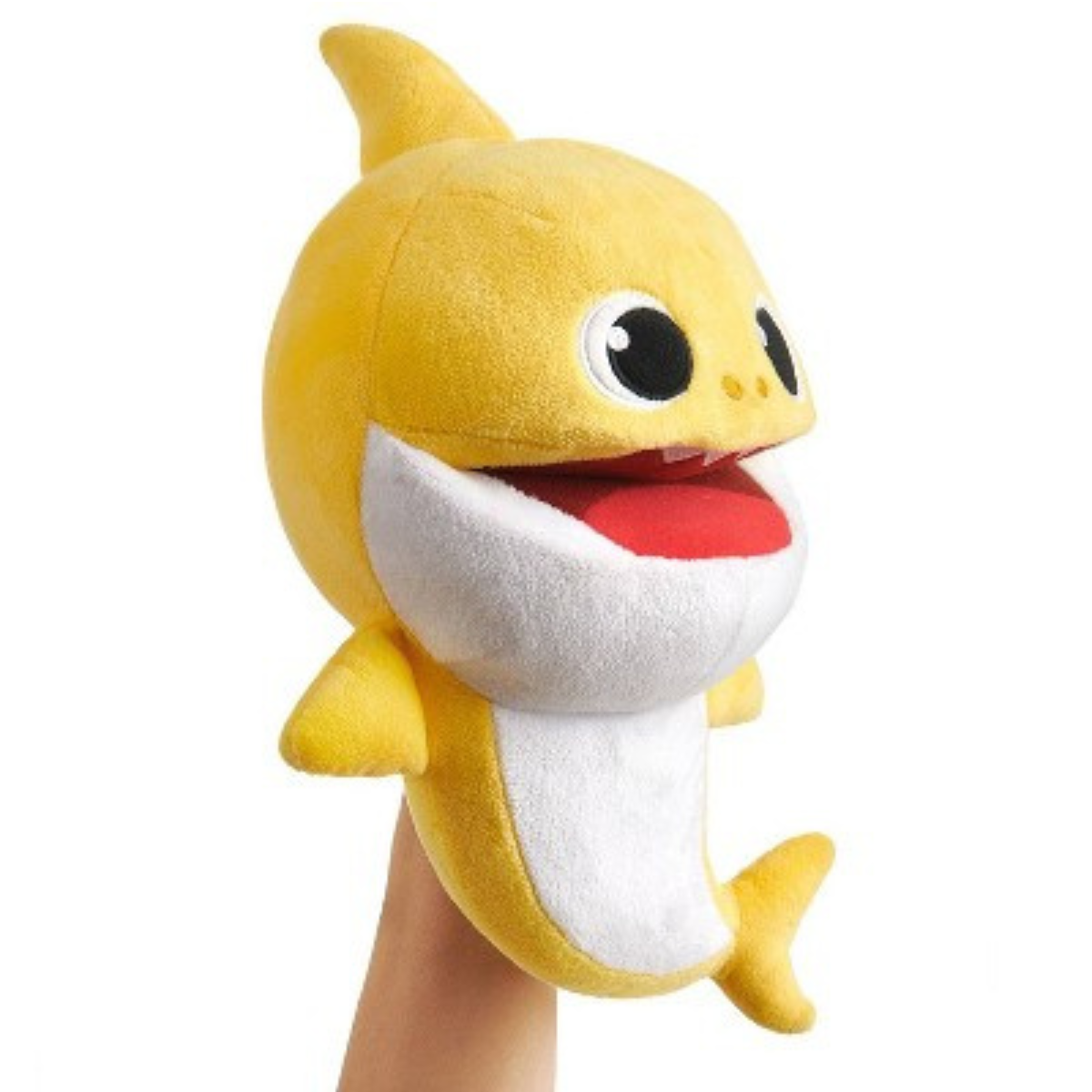 Pinkfong Baby Shark Official Song Puppet with Tempo Control Yellow