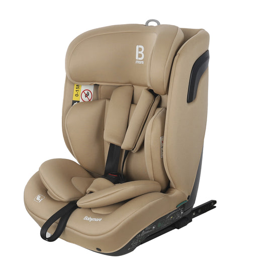 Babymore Hazel Car Seat i-Size 76-150cm 15 Months-12 Years Biscotti