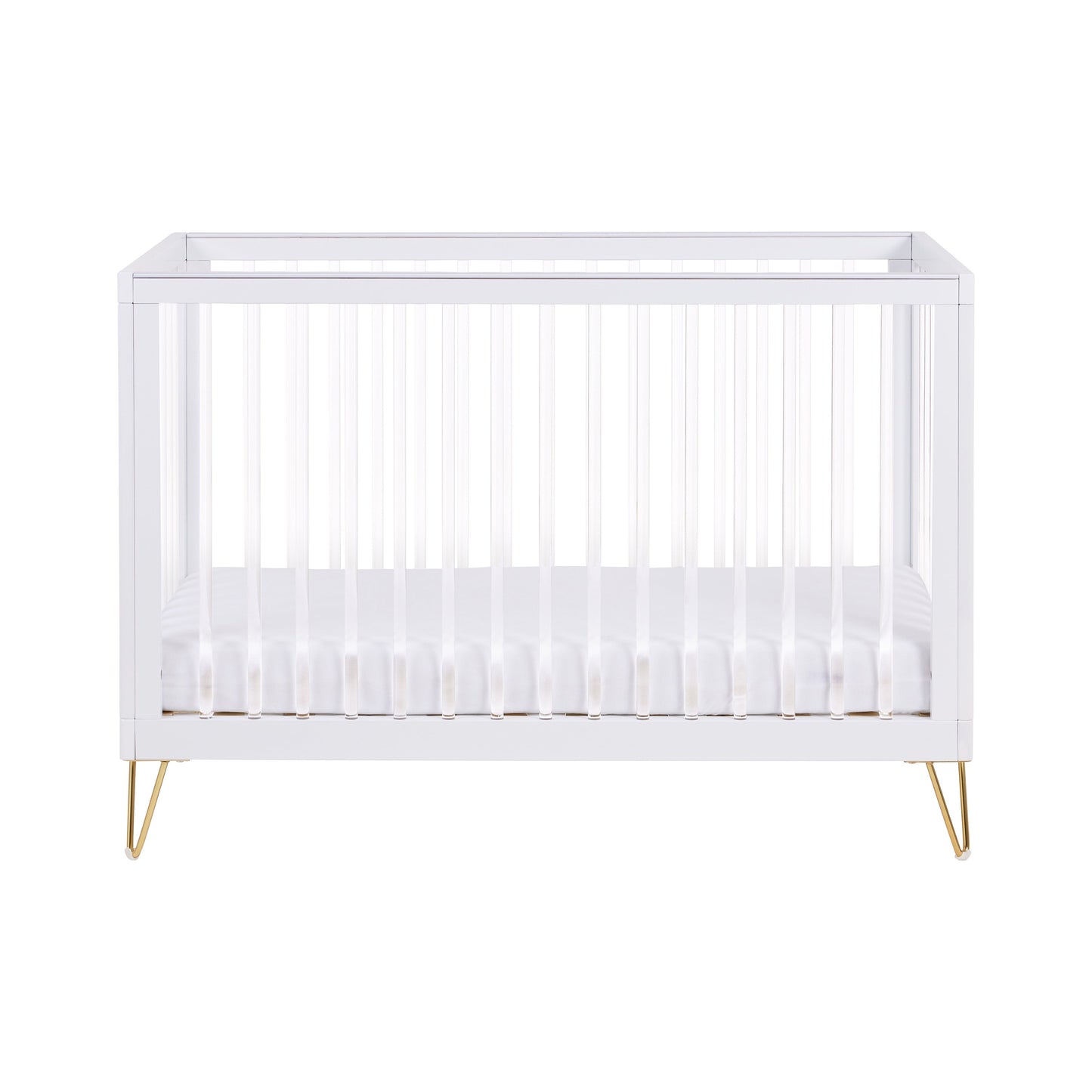 Babymore Kimi Cot Bed 120 x 60cm Acrylic