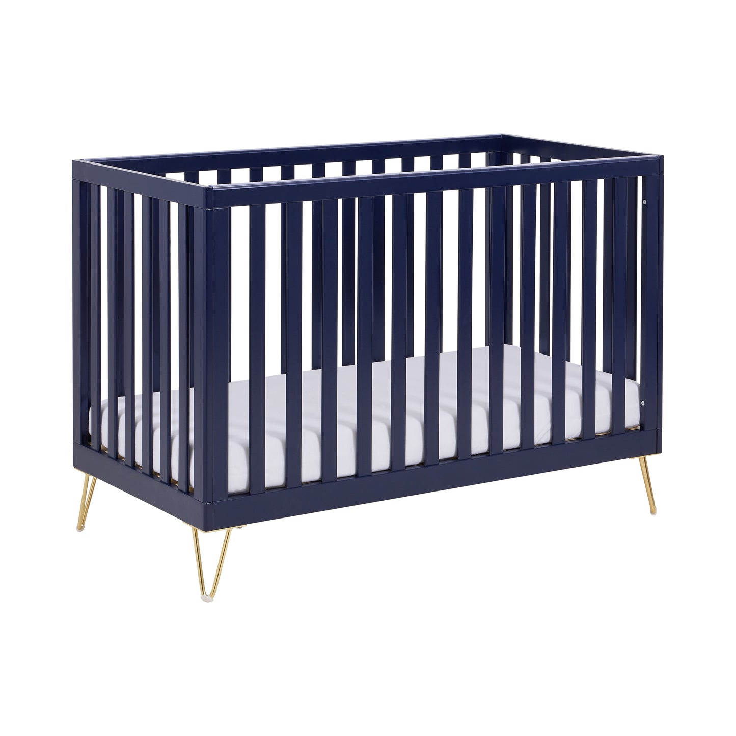 Babymore Kimi Cot Bed 120 x 60cm Midnight