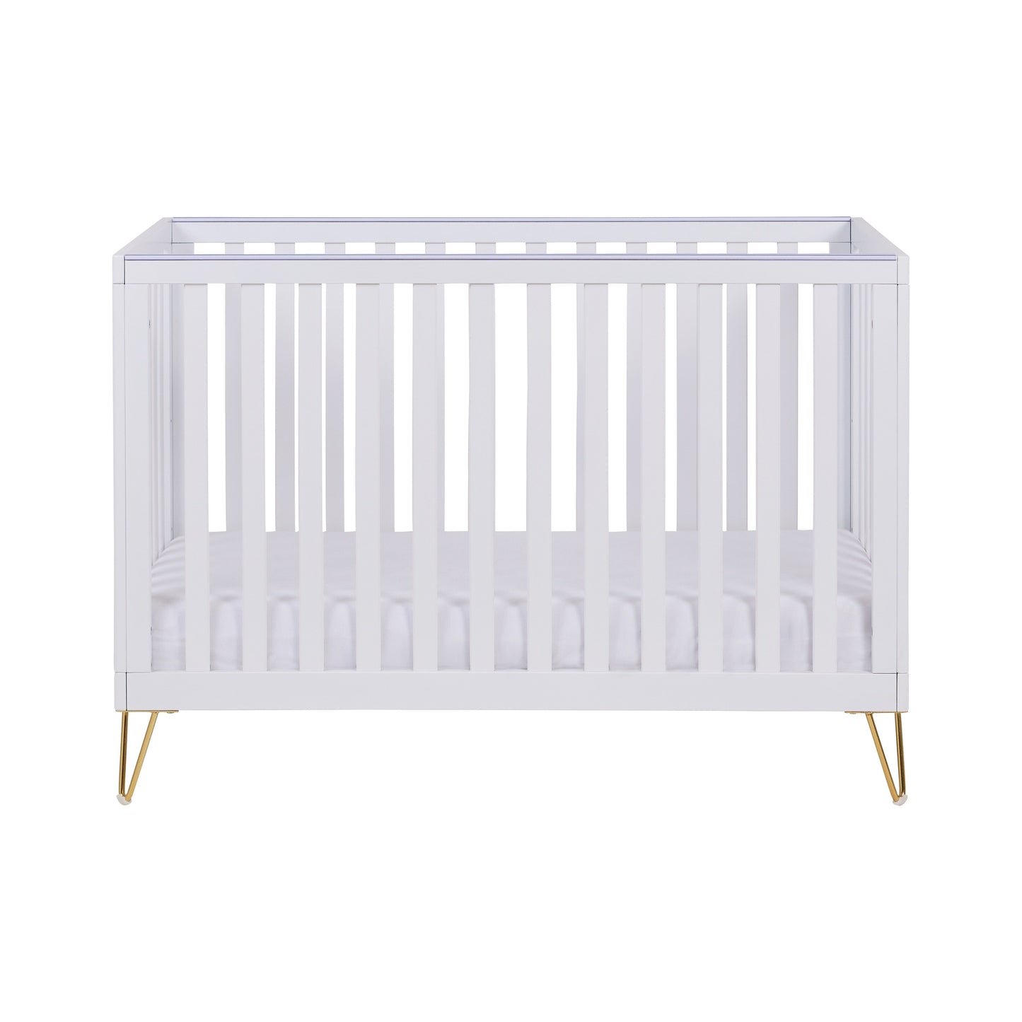 Babymore Kimi Cot Bed 120 x 60cm White