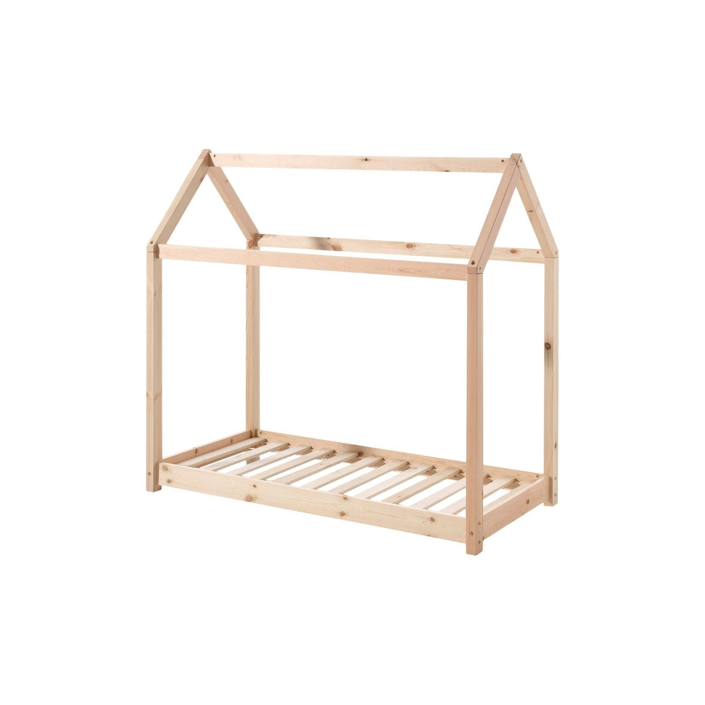 VIPACK JAXX CABANE Shelley toddler house bed 140 x 70cm natural