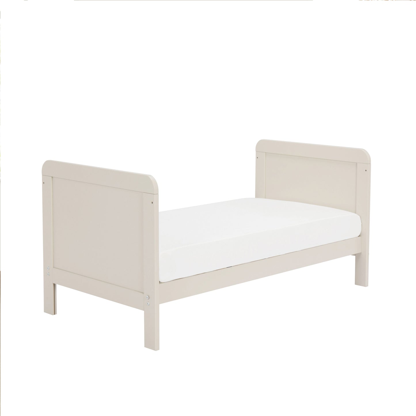 Babymore Caro Urban Cot Bed 140 x 70cm Cashmere