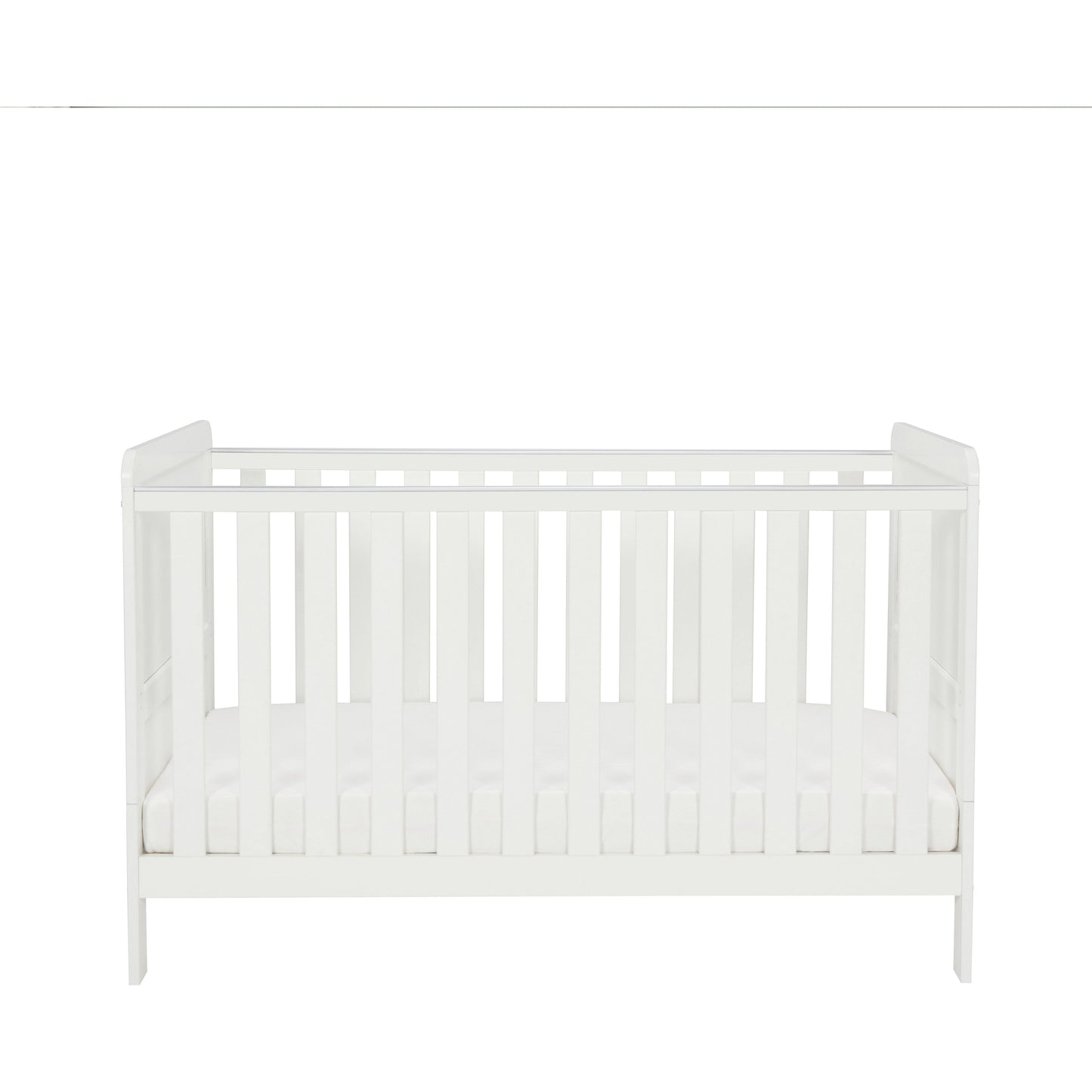 Babymore Caro Urban Cot Bed 140 x 70cm White