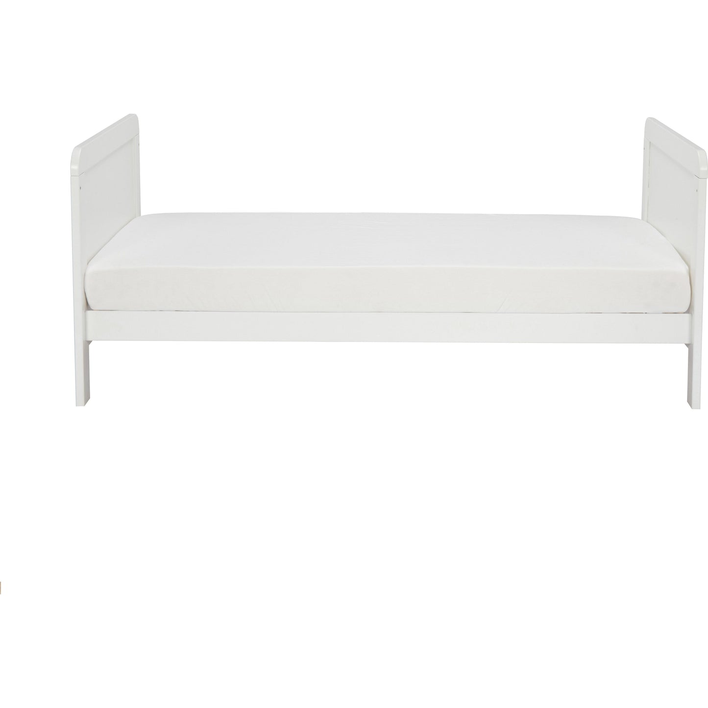 Babymore Caro Urban Cot Bed 140 x 70cm White