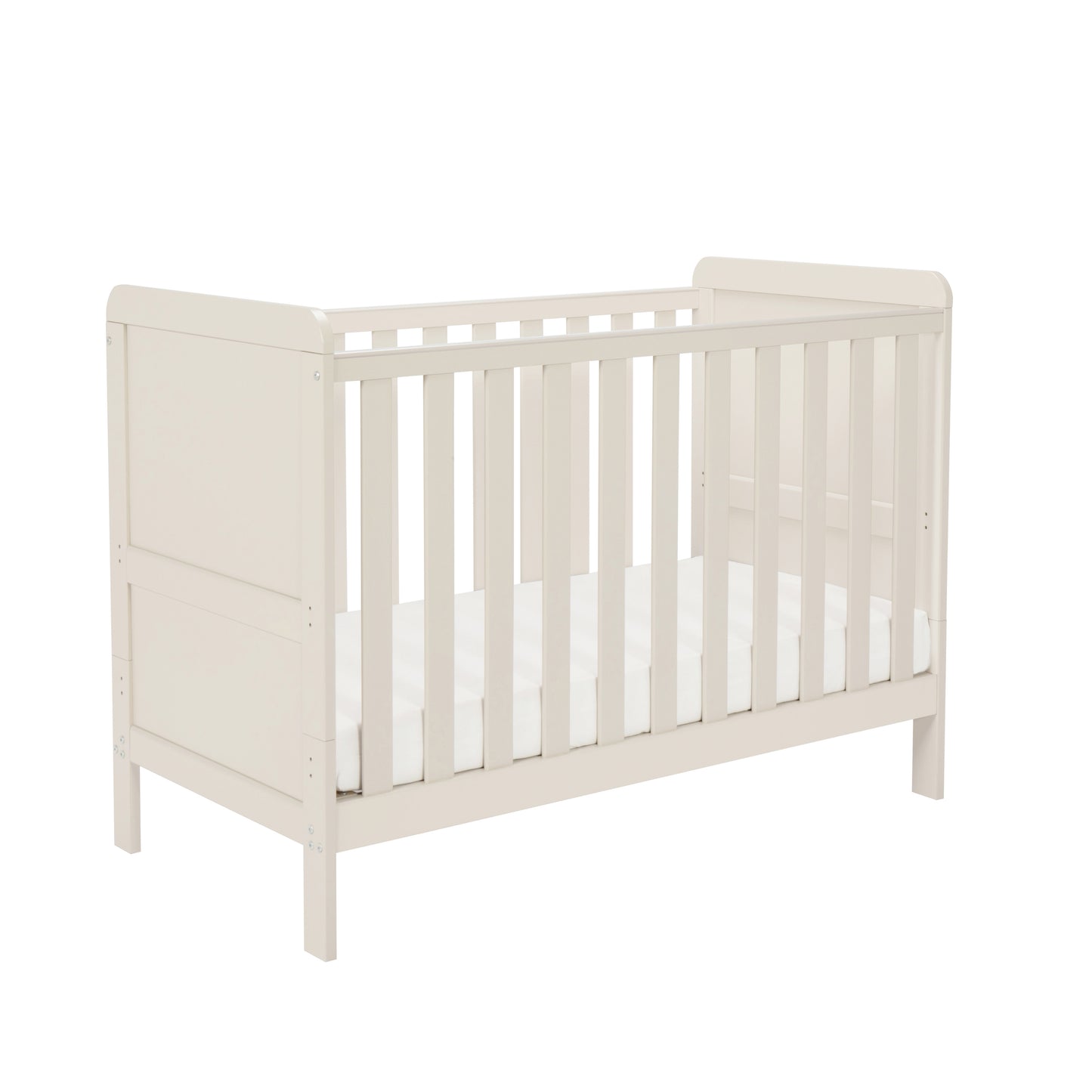 Babymore Caro Urban Mini Cot Bed 120 x 60cm Cashmere