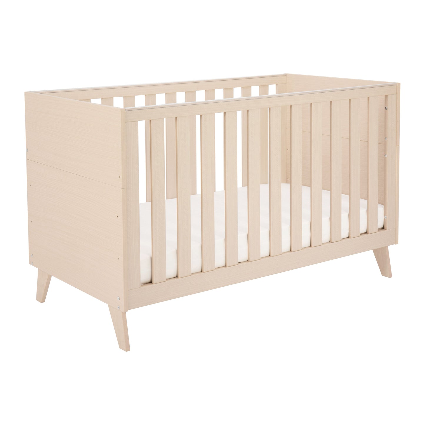 Babymore Dante Cot Bed 140 x 70 cm Natural