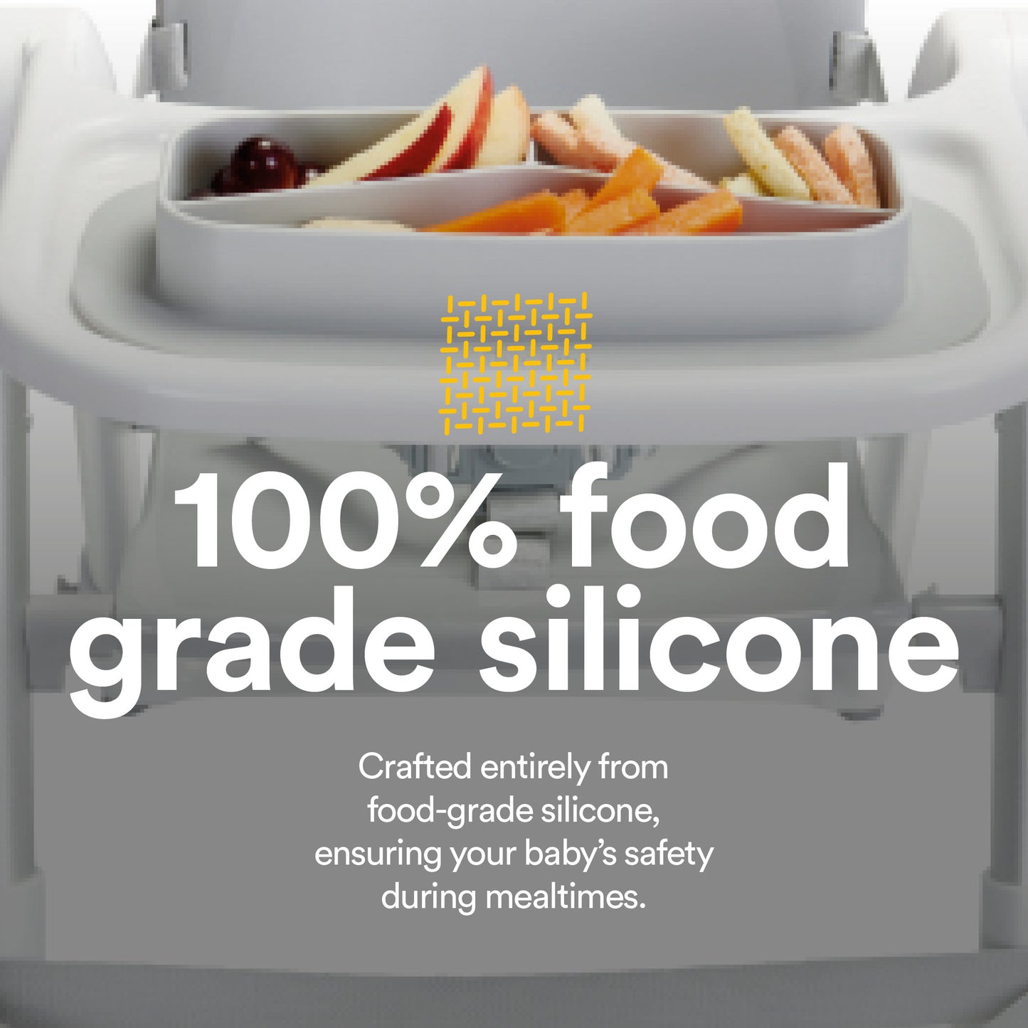 apramo flippa dining silicone meal tray