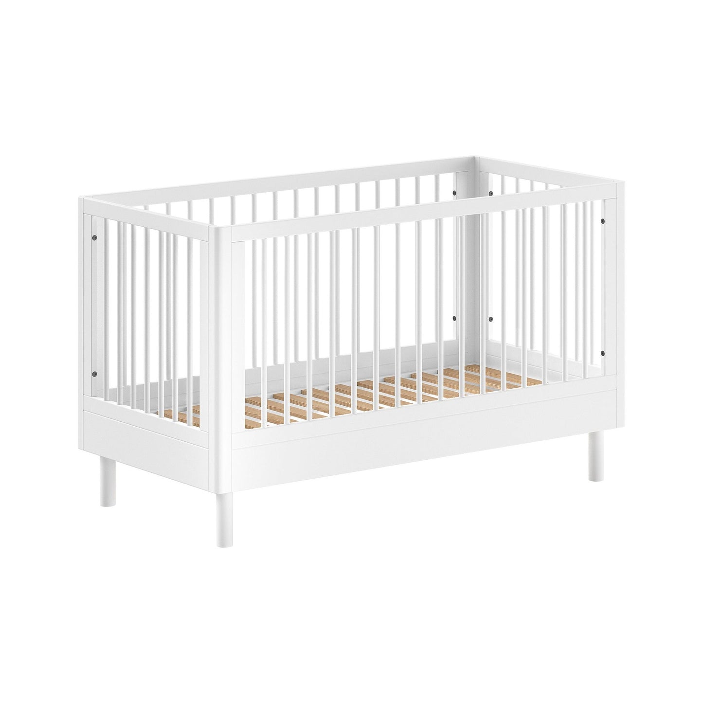 VIPACK JAXX FORREST 2 piece room set cot bed and changing table white