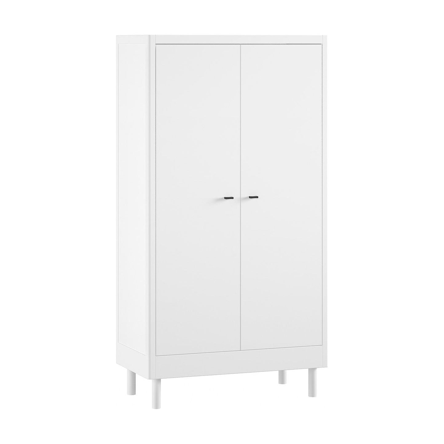 VIPACK JAXX FORREST 2 door wardrobe beech white