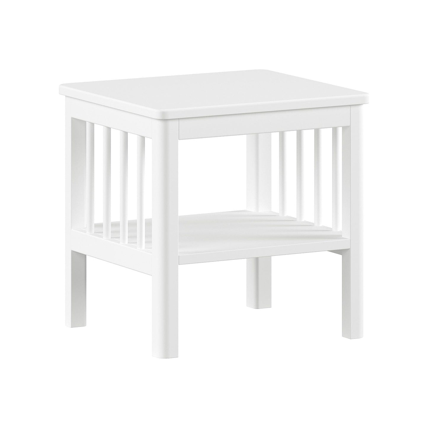 VIPACK JAXX FORREST 3 piece kids room set with nightstand white