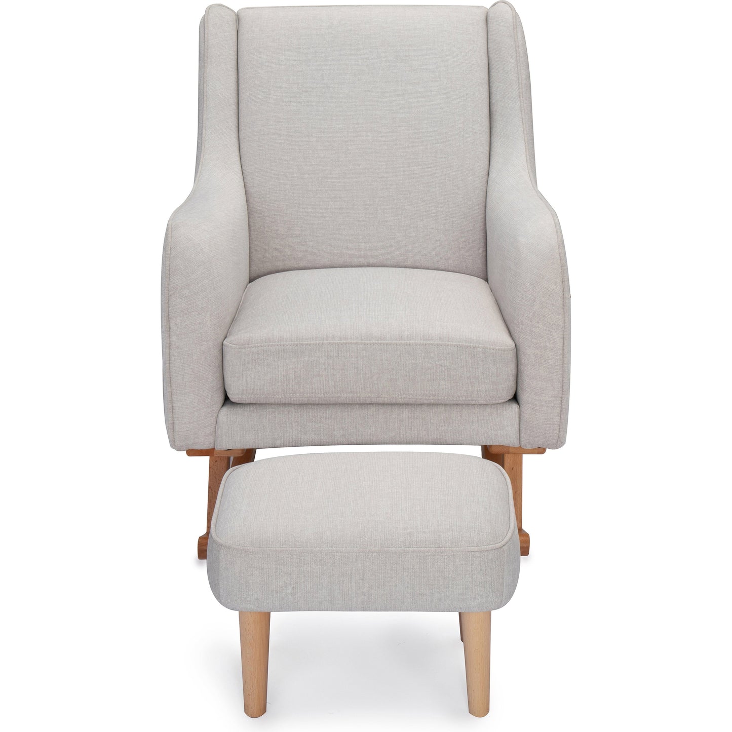 Babymore Ida Nursing Chair with Stool Cashmere