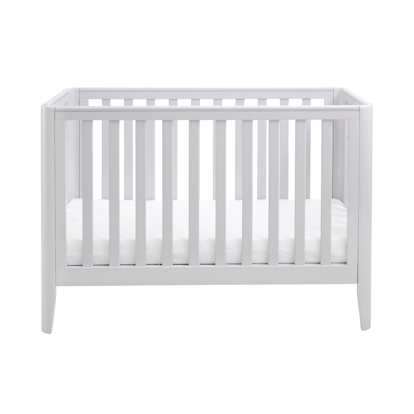 Babymore Iris Cot Bed 120 x 60cm Grey
