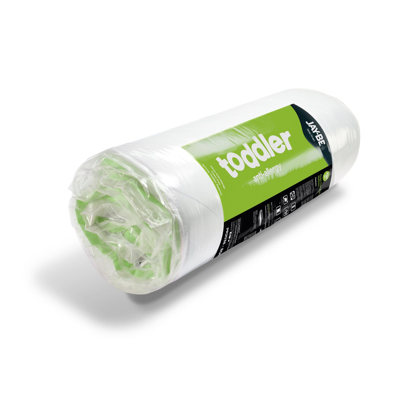 Jay-Be Anti Allergy Foam Free Sprung Toddler Bed Mattress 140 x 70cm