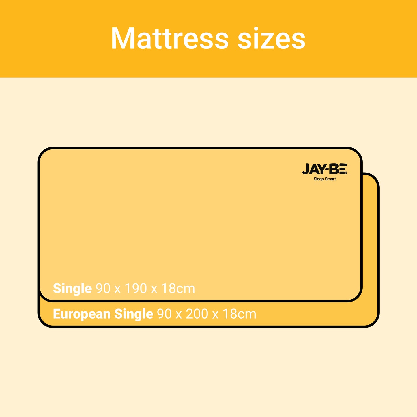 Jay-Be Simply Kids Anti-Allergy Sustainably Made Pocket Sprung Mattress 90 x 190cm