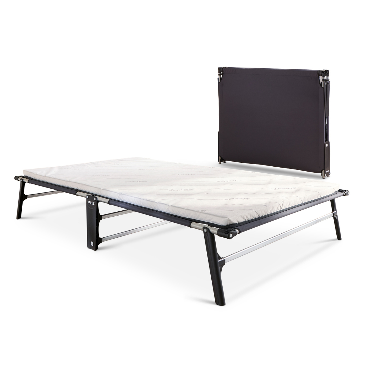 Jay-Be CE120 Compact Folding Bed with Comfort Mattress - Small Double