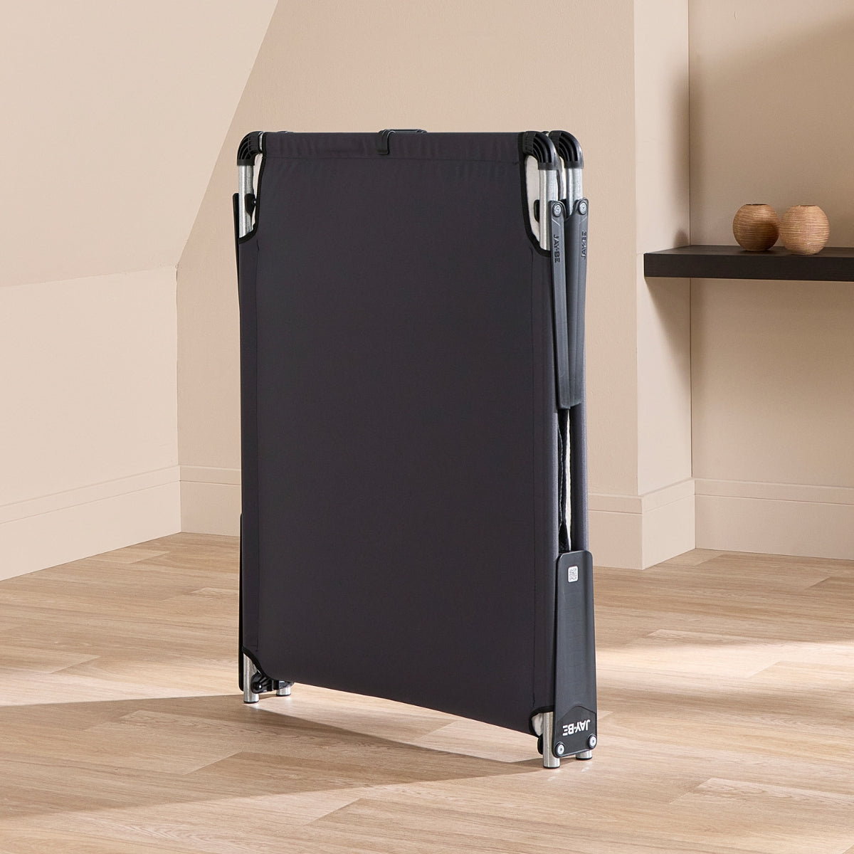 Jay-Be CE70 Compact Folding Single Bed with Comfort White Mattress