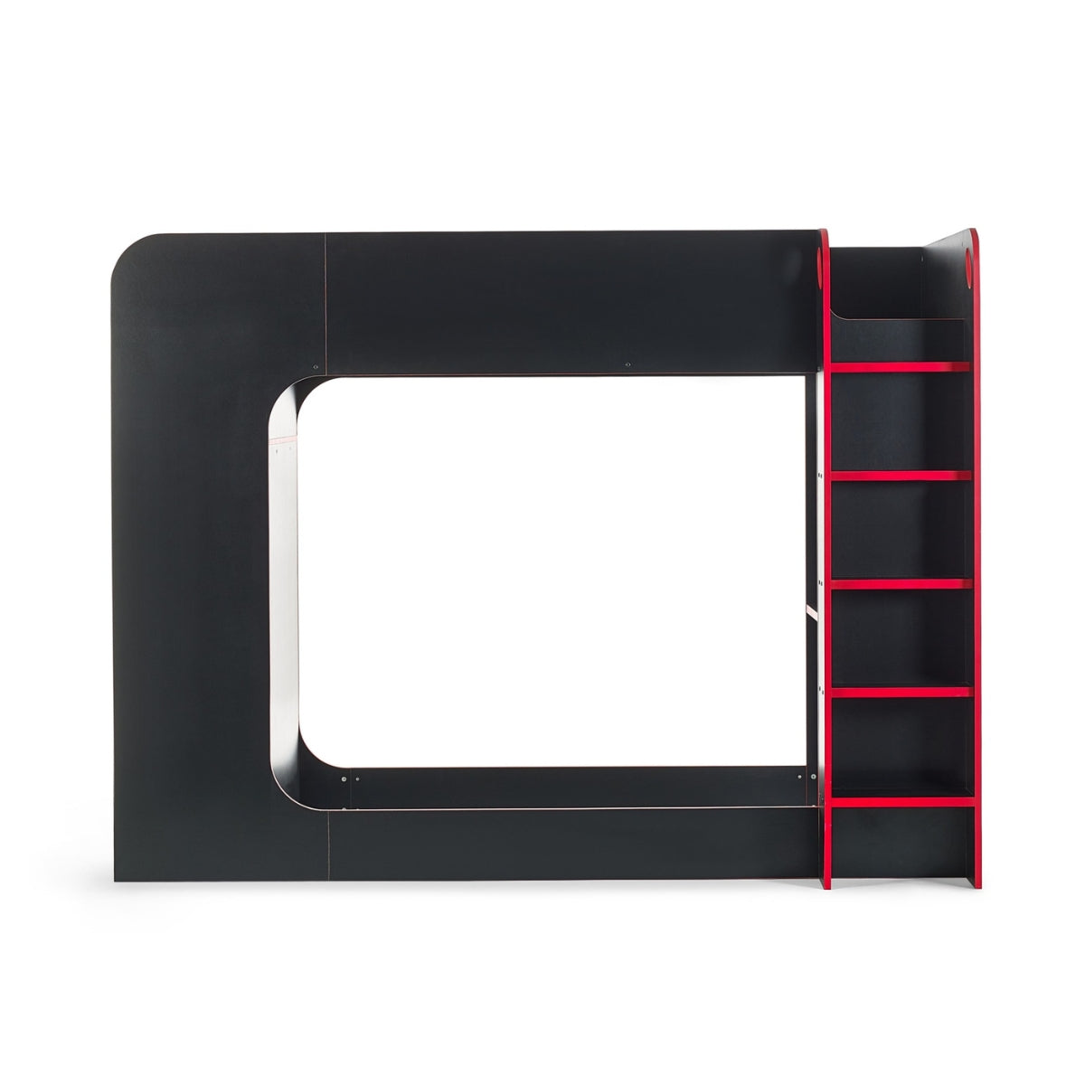 Julian Bowen Impact Gaming Bunk Bed Black Red