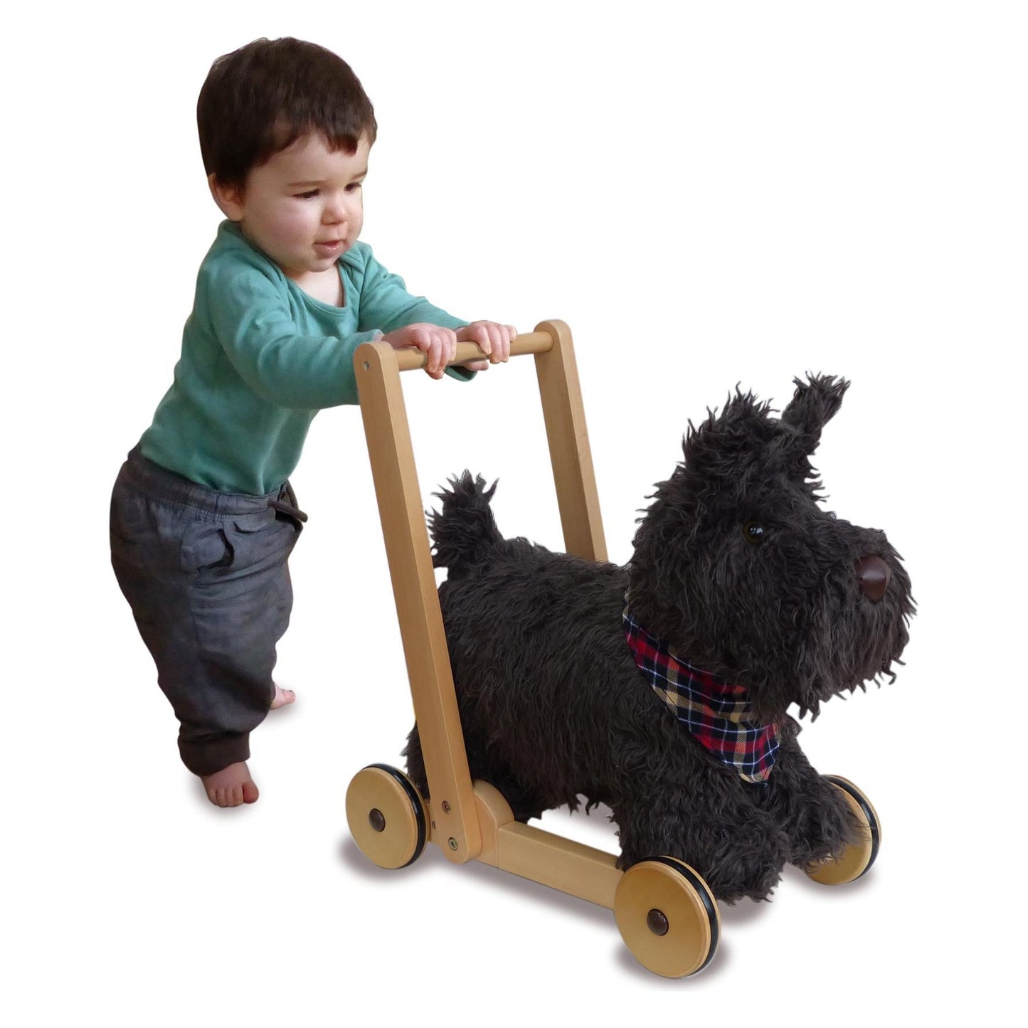 Little Bird Told Me Scottie Dog Push Along Baby Walker