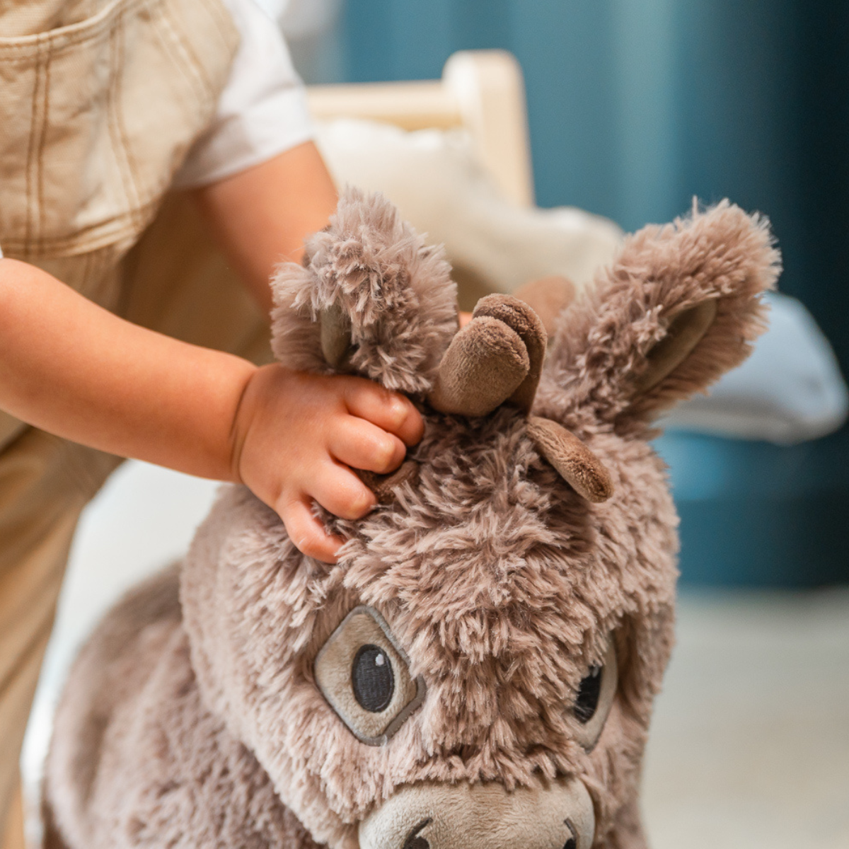 Little Bird Told Me Norbert Donkey Push Along Baby Walker