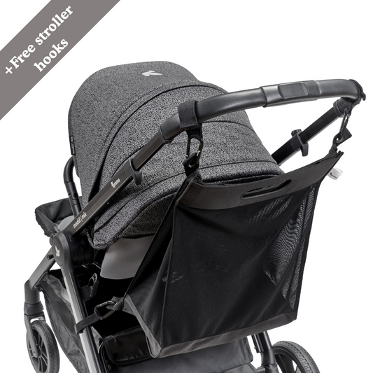 apramo modül universal stroller mesh shopping bag (inc Free Stroller Hooks)