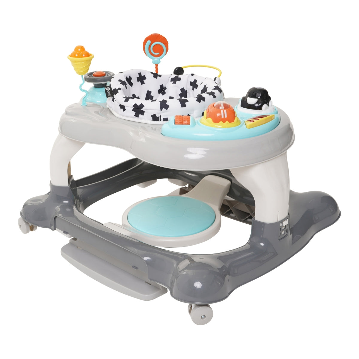 MyChild Roundabout 4-in-1 Activity Walker Neutral on plain white background