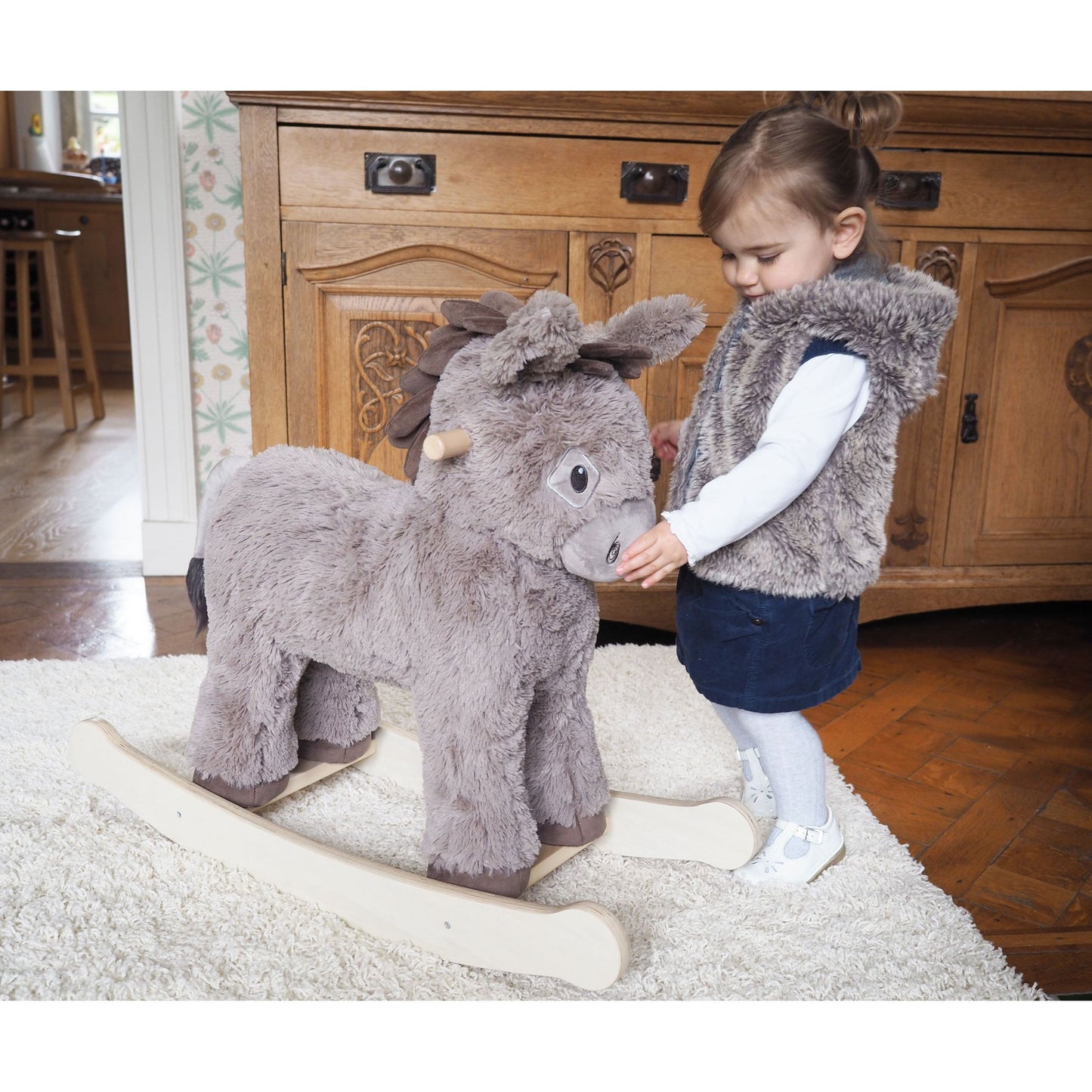 Little Bird Told Me Rocking Donkey Norbert (12m+)
