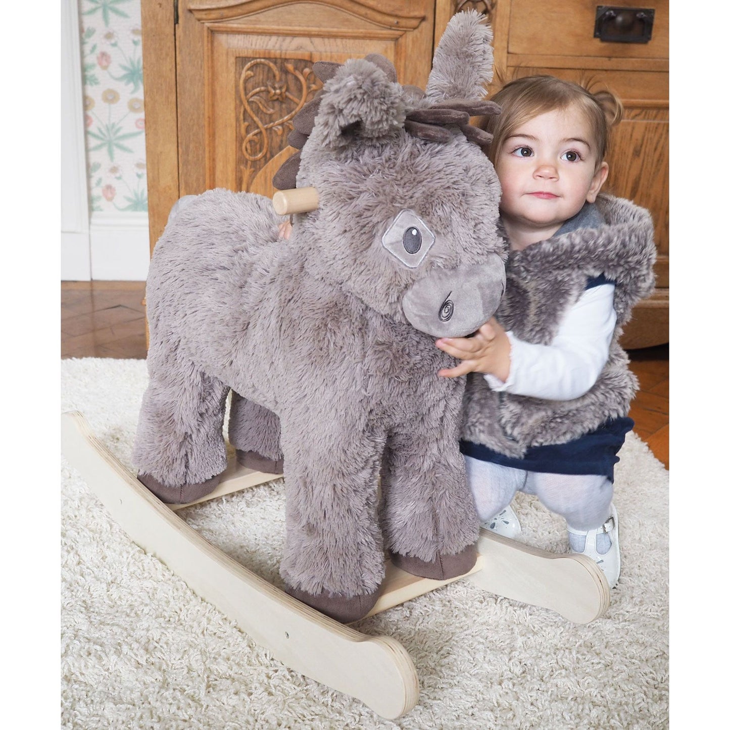 Little Bird Told Me Rocking Donkey Norbert (12m+)
