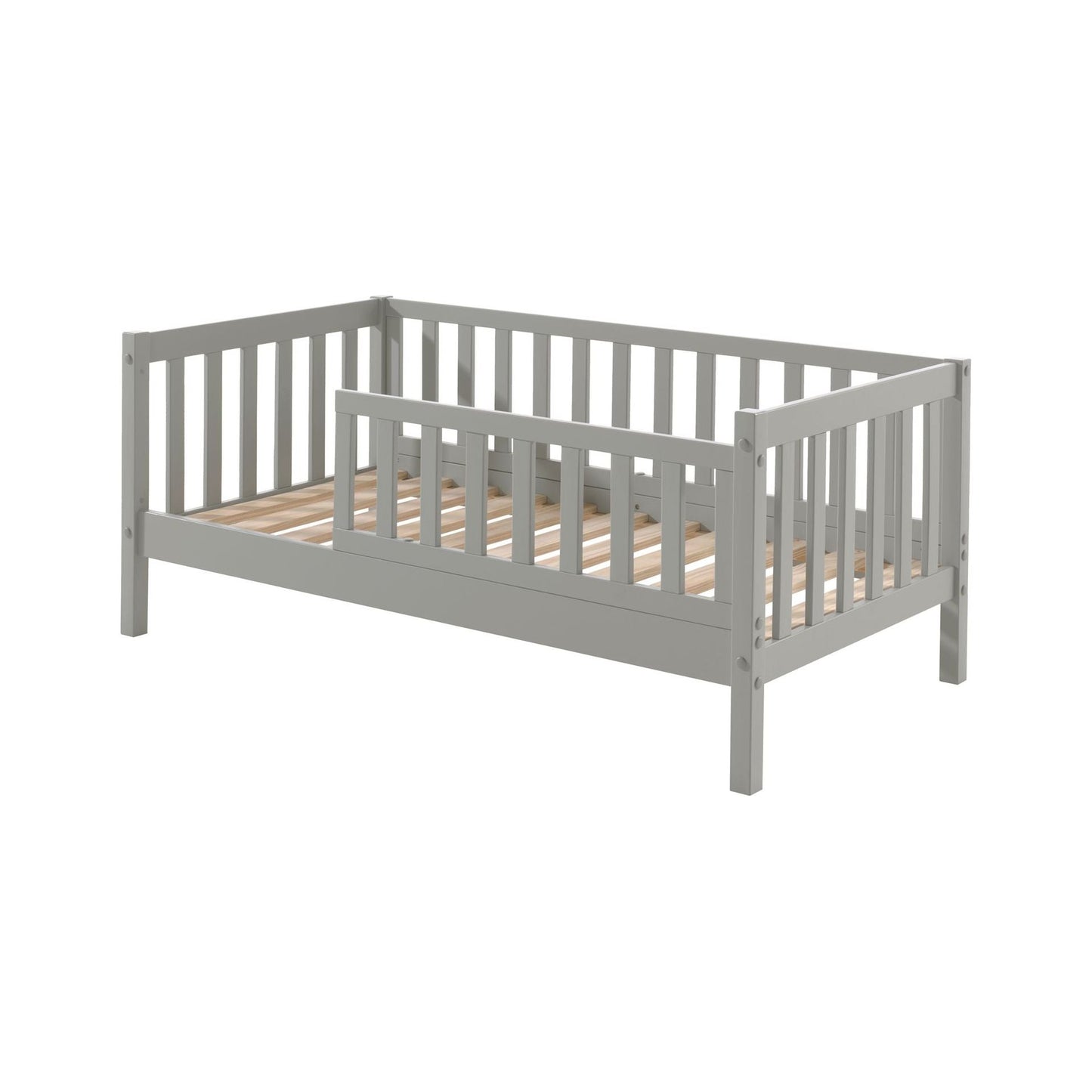 VIPACK JAXX PEUTERBED toddler bed 140 x 70cm grey