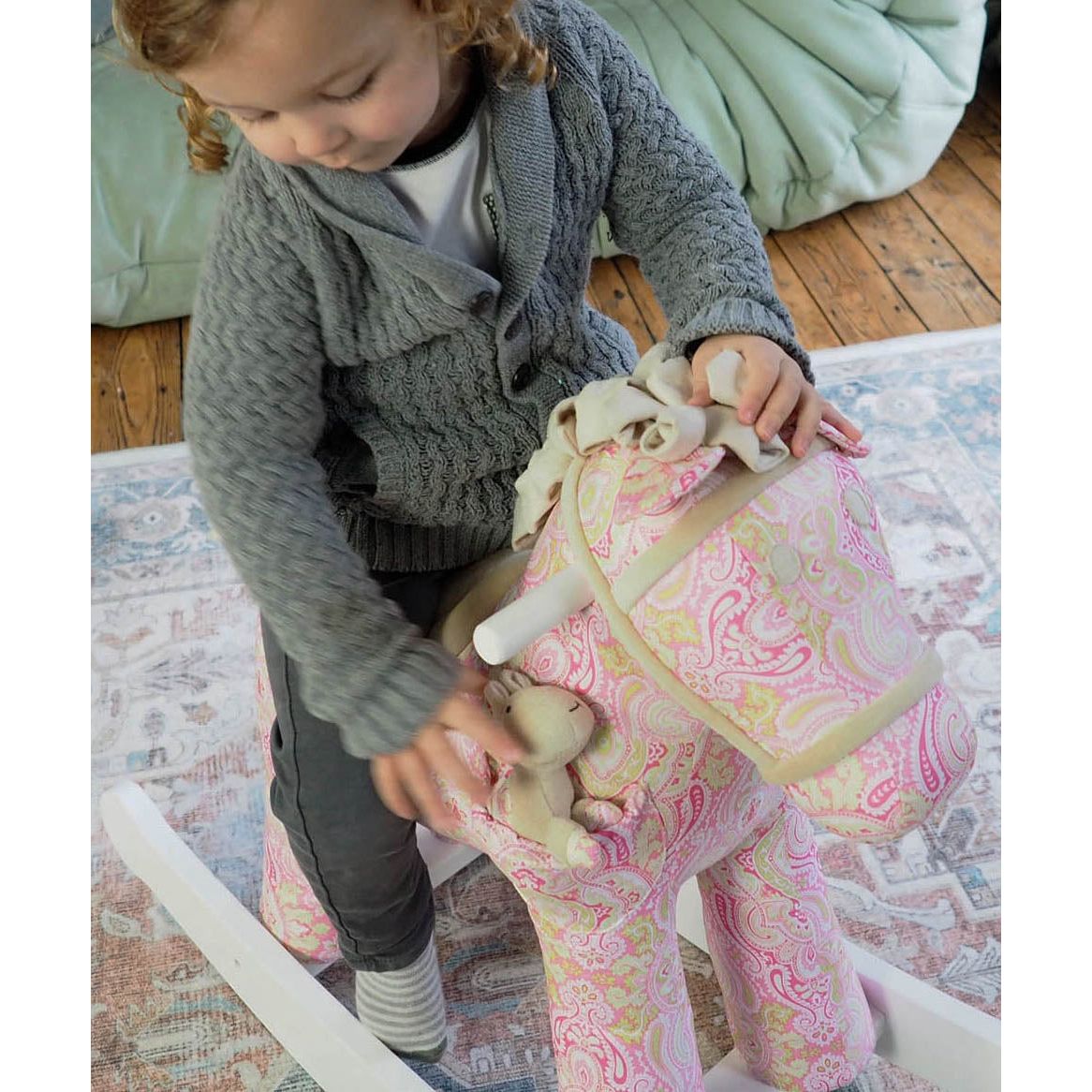 Little Bird Told Me Rocking Horse Pixie & Fluff (12m+)