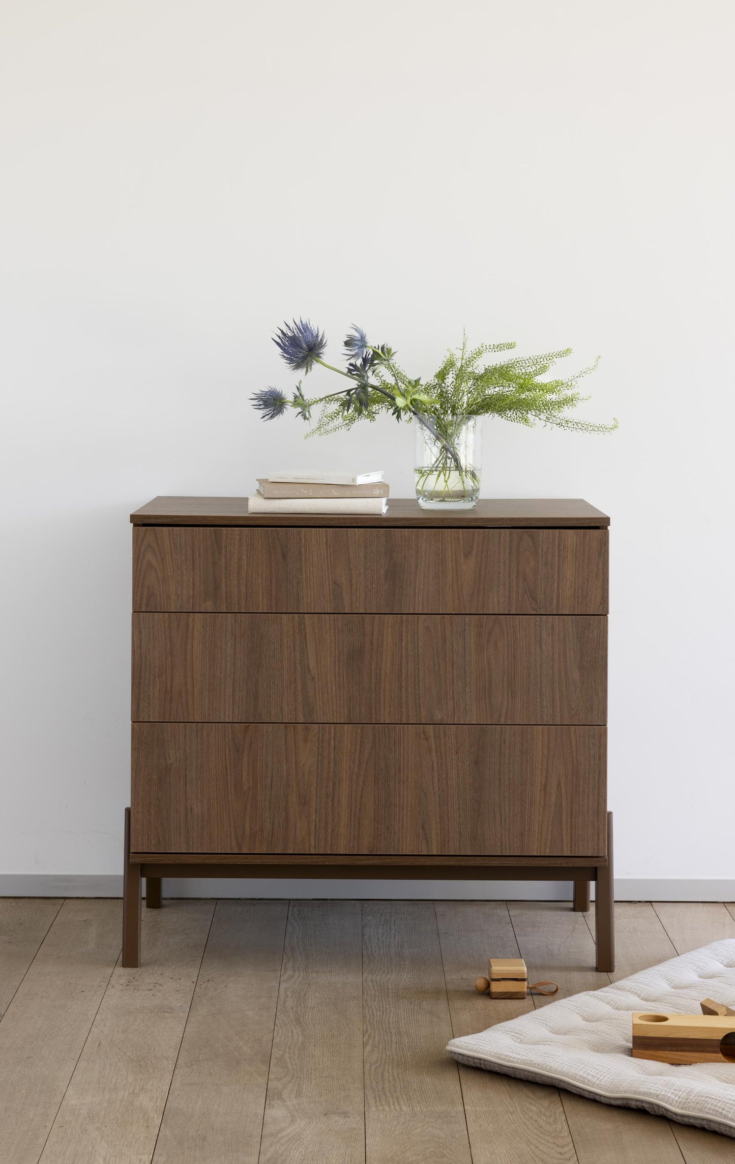 Quax Ashi 3 Drawer Chest Chestnut