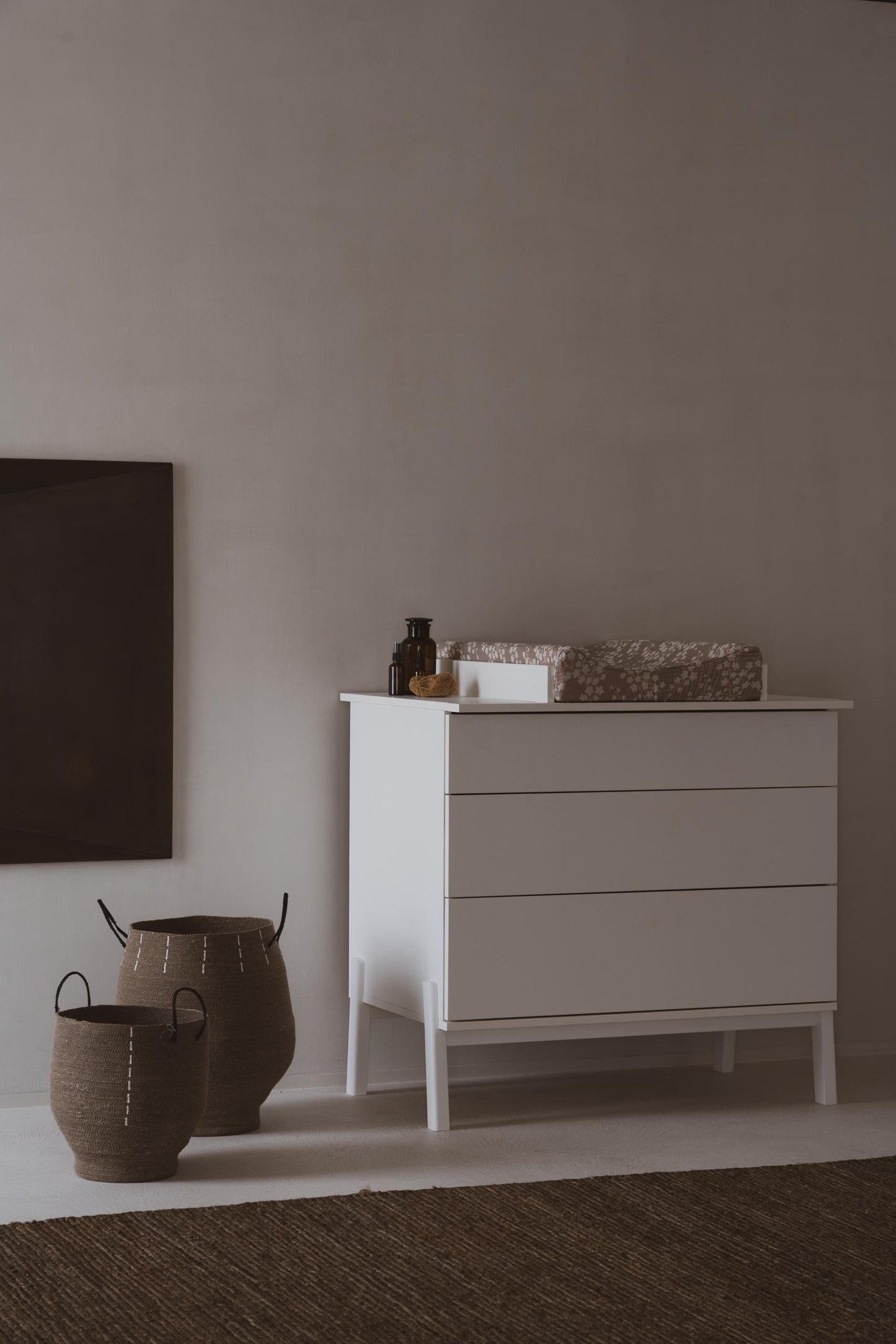 Quax Ashi 3 Drawer Chest Cream