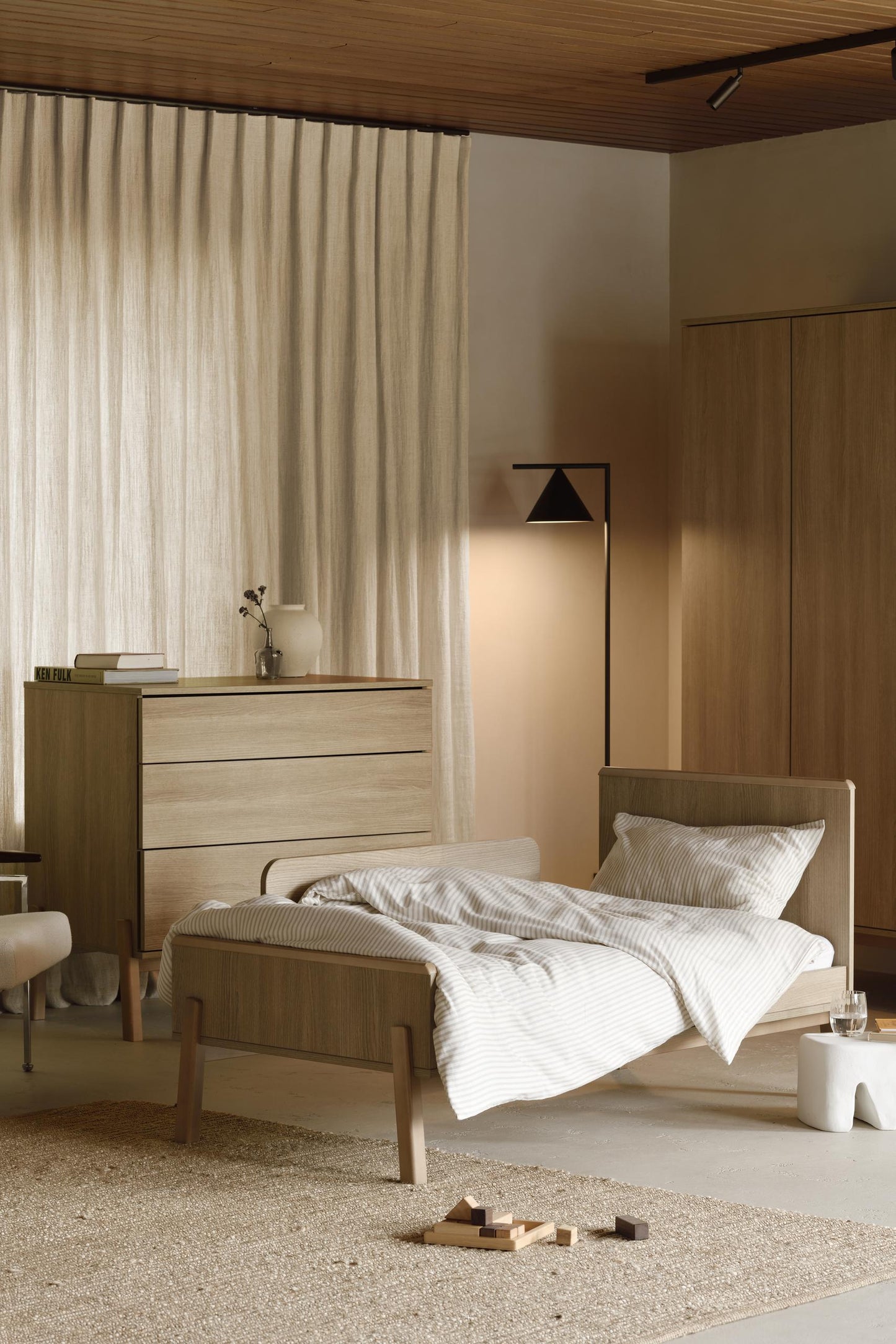 Quax Ashi 3 Drawer Chest Honey