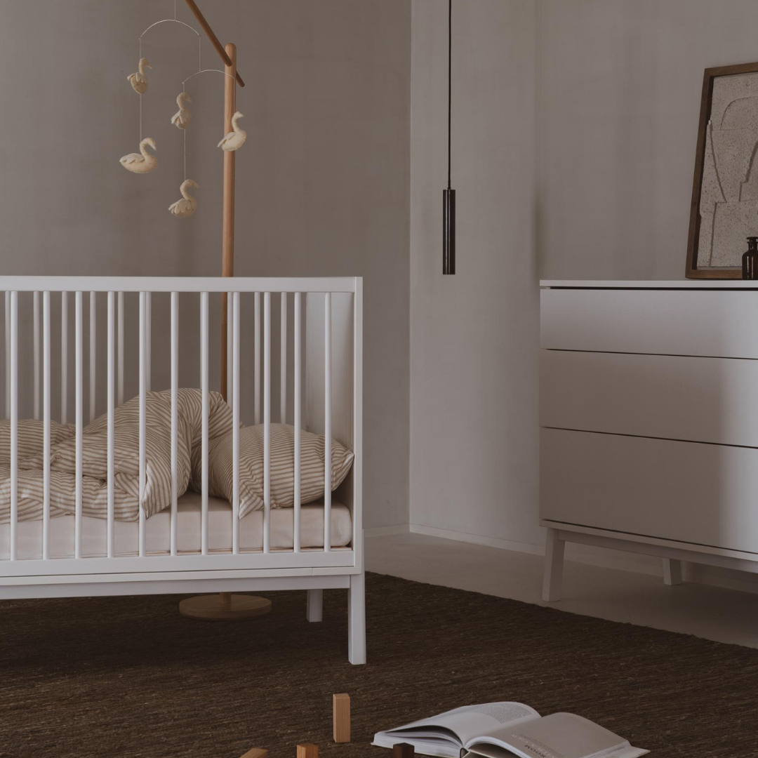 Quax Ashi Cot 120 x 60cm Cream