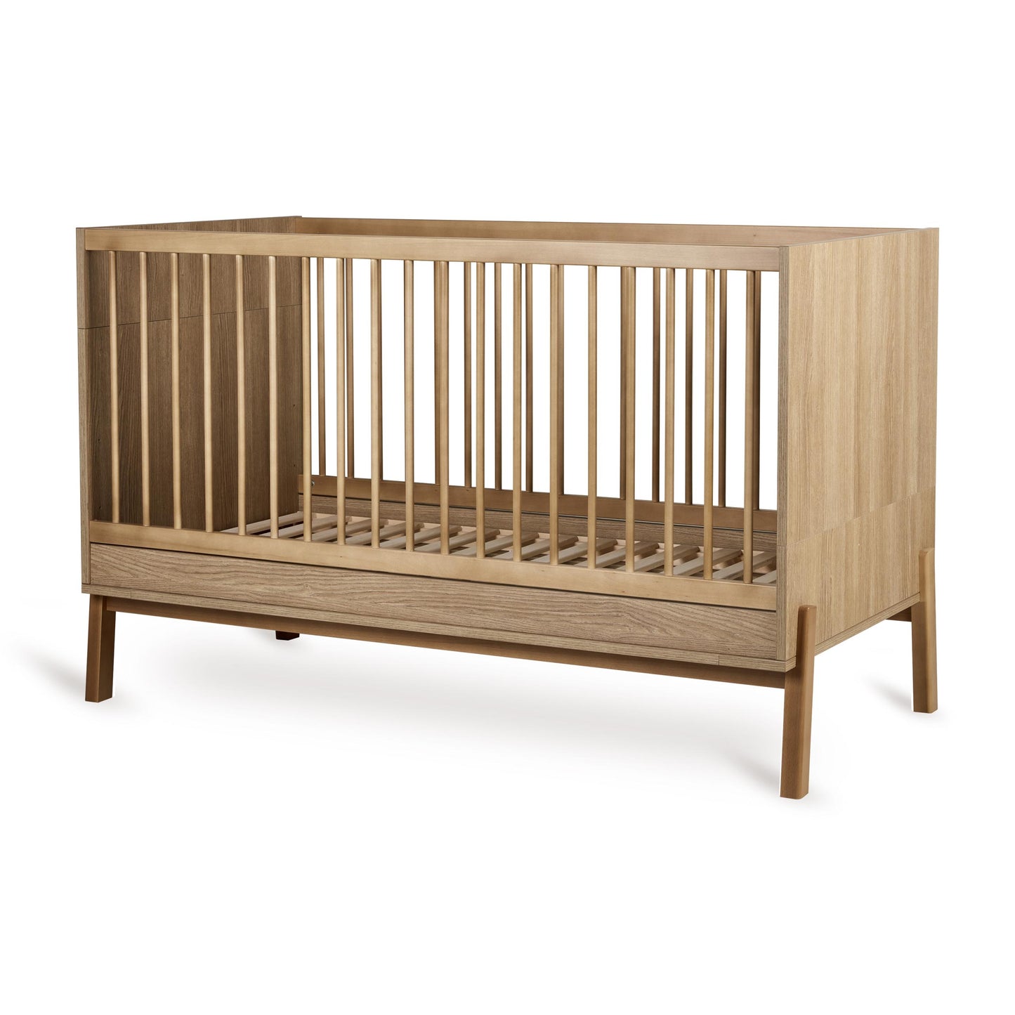 Quax Ashi Convertible Cot Bed 140 x 70 cm Honey Ash