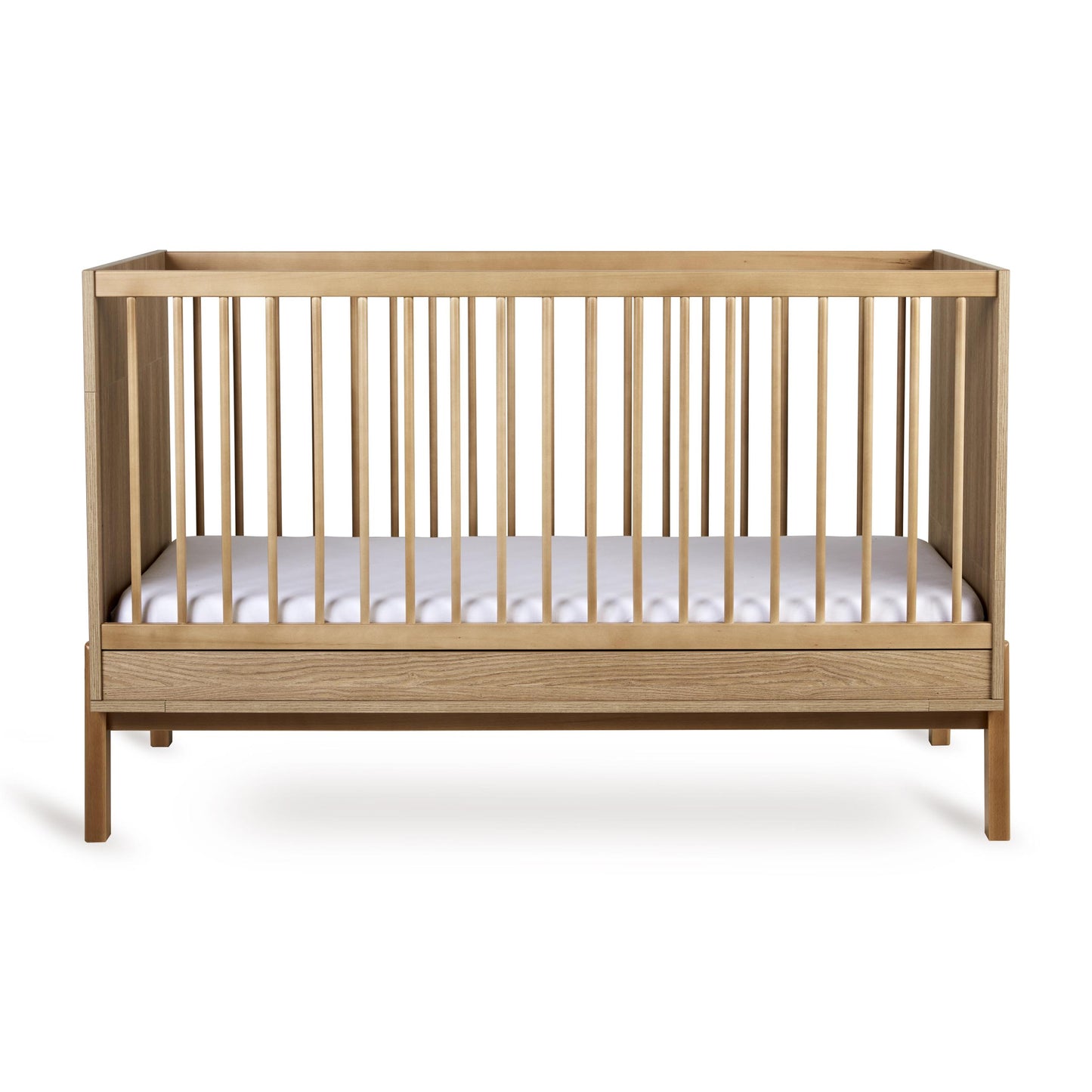 Quax Ashi Convertible Cot Bed 140 x 70 cm Honey Ash