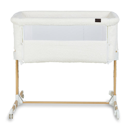 Quax Co-Sleeper Side by Side Natural Bouclé Cream
